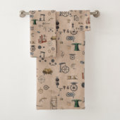 Mechanische Technik der Antiktechnik Badhandtuch Set (Insitu)