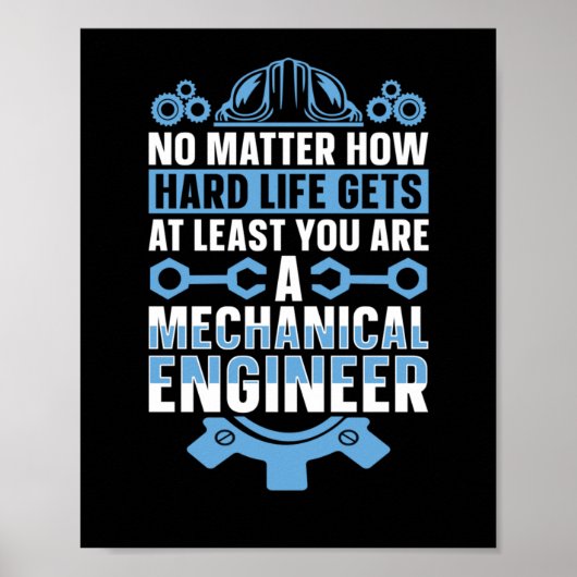 Mechanische Technik: Keine Festigkeit Poster (Vorne)