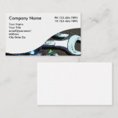 Mechanische Themenkarten Visitenkarte (Vorne/Hinten)