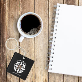 Mechanische Typografie von Luftfahrzeugen,Skull-Pi Schlüsselanhänger