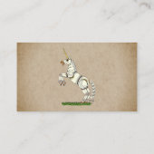 Mechanische Unicorn-Visitenkarte Visitenkarte (Rückseite)