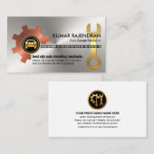 Mechanische Verzahnung Visitenkarte (Vorne/Hinten)