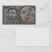 mechanische Visitenkarte (Vorne/Hinten)