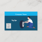 Mechanische Visitenkarte (Vorderseite)