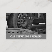Mechanische Wartung und Reparaturen Calling Card. Visitenkarte (Vorderseite)