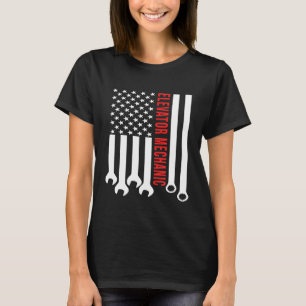 Mechanische Wartungs-Flag-Tools für den Aufzug T-Shirt