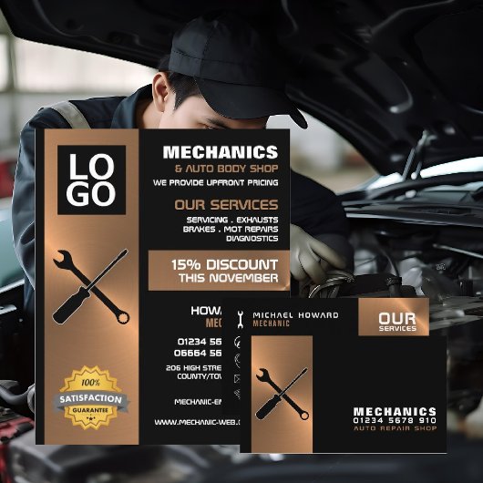 Mechanische Werkzeuge, Auto Mechanik/Reparatur Wer Flyer