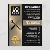 Mechanische Werkzeuge, Auto Mechanik/Reparatur Wer Flyer (Vorne)