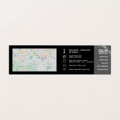 Mechanische Werkzeuge, Auto Mechanik und Reparatur Visitenkarten (Innenseite Aufgefaltet)