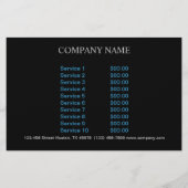 Mechanische Werkzeuge Handyman Carpentry Construct Flyer (Hinten)