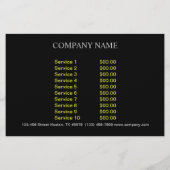 Mechanische Werkzeuge Handyman Carpentry Construct Flyer (Hinten)