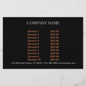 Mechanische Werkzeuge Handyman Carpentry Construct Flyer (Hinten)