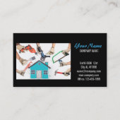 Mechanische Werkzeuge Handyman Carpentry Construct Visitenkarte (Vorderseite)