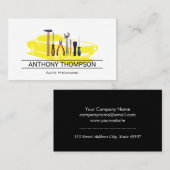 Mechanische Werkzeuge | Muskelwagen Visitenkarte (Vorne/Hinten)