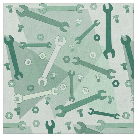 Mechanische Wrenches, Nuts und Bolzen Stoff (Nahaufnahme)