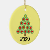 Mechanische Zahnradweide Keramik Ornament (Rechts)