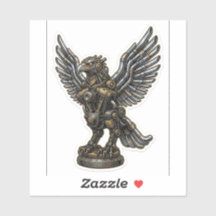 Mechanischer Adler Aufkleber — Steampunk Biker 