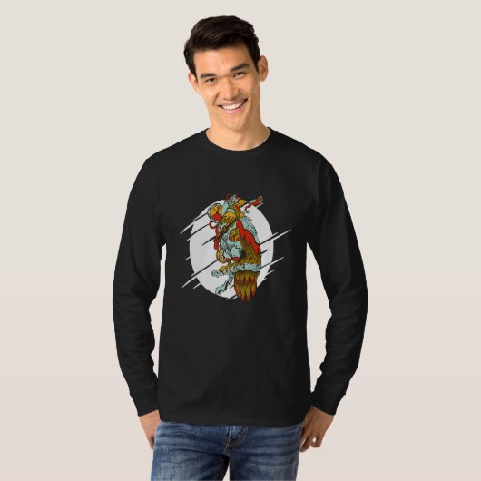 Mechanischer Adler von Bird Steampunk 1 T-Shirt (Vorne ganz)