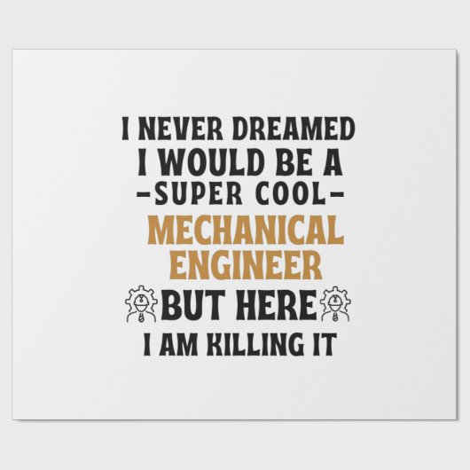 MECHANISCHER ANTRIEB GESCHENKPAPIER (Flach)