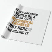 MECHANISCHER ANTRIEB GESCHENKPAPIER (Ungerollt)