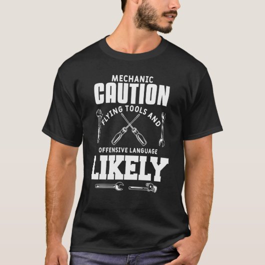 Mechanischer Auto für Männer T-Shirt (Vorderseite)