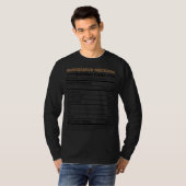 Mechanischer Auto Instandsetzer T-Shirt (Vorne ganz)