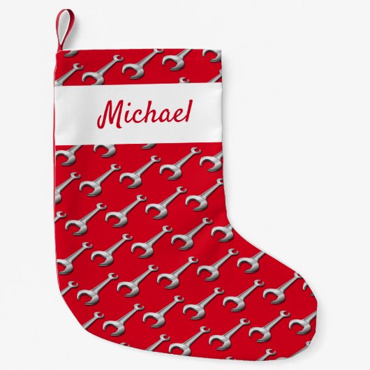 Mechanischer Auto-Spanner Gemusterter Spaß Kleiner Weihnachtsstrumpf (Vorderseite)