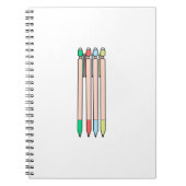 Mechanischer Bleistift Notizblock (Vorderseite)