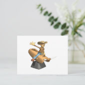 Mechanischer Bull Postkarte (Stehend Vorderseite)