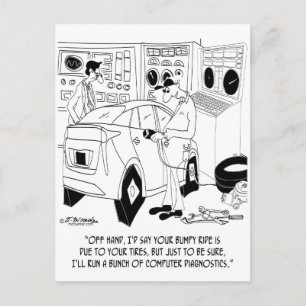 Mechanischer Cartoon 9355 Postkarte