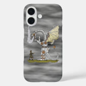 Mechanischer Drache Case-Mate iPhone Hülle (Rückseite)