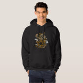 Mechanischer Drache Hoodie (Vorne ganz)