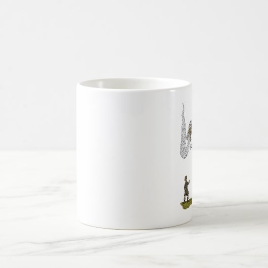 Mechanischer Drache Kaffeetasse (Mittel)