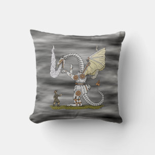 Mechanischer Drache Kissen