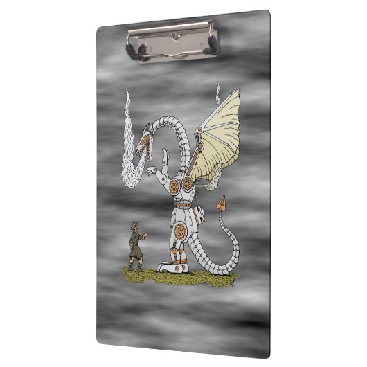 Mechanischer Drache Klemmbrett (Links)