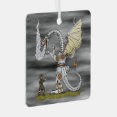 Mechanischer Drache Ornament Aus Metall (Vorderseite Rechts)