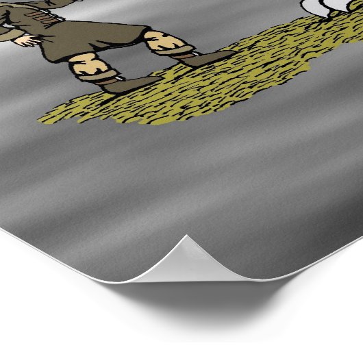 Mechanischer Drache Poster (Ecke)