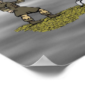 Mechanischer Drache Poster (Ecke)