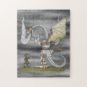 Mechanischer Drache Puzzle (Vertikal)