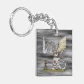 Mechanischer Drache Schlüsselanhänger (Vorderseite links)