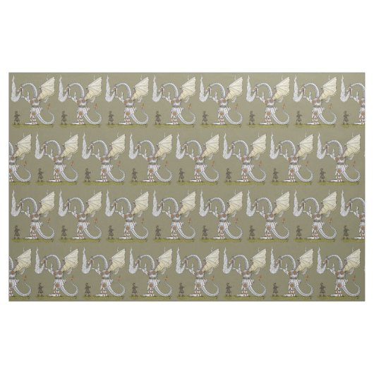 Mechanischer Drache Stoff (Fat Quarter (45,7 x 55,9 cm))