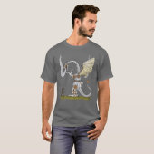 Mechanischer Drache T-Shirt (Vorne ganz)