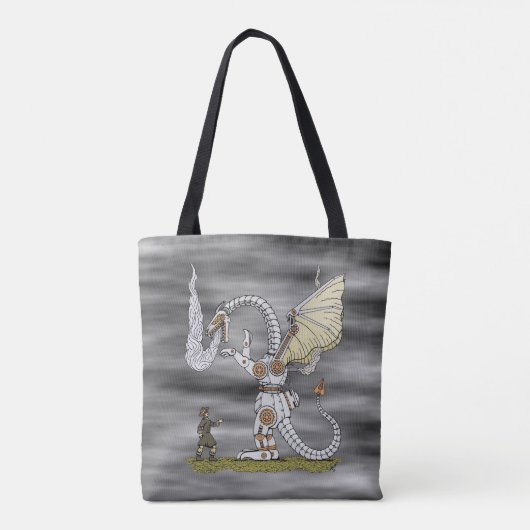 Mechanischer Drache Tasche (Rückseite)