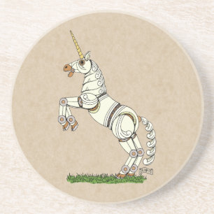 Mechanischer Einhorn-Untersetzer Getränkeuntersetzer