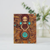 "Mechanischer Engel I" Postkarte (Stehend Vorderseite)