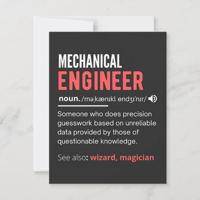 Mechanischer ENGINEER (Vorderseite)