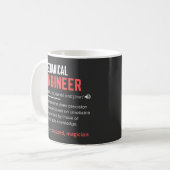 Mechanischer ENGINEER Kaffeetasse (Vorderseite Links)