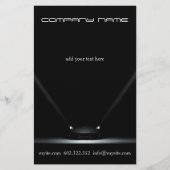 Mechanischer Flyer von Schwarzfahrzeugen (Vorne)