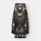 Mechanischer Futuristischer Gorilla Steampunk, Flaschenkühler (Vorderseite)