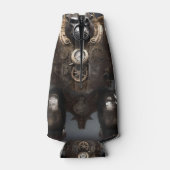 Mechanischer Futuristischer Gorilla Steampunk, Flaschenkühler (Rückseite)